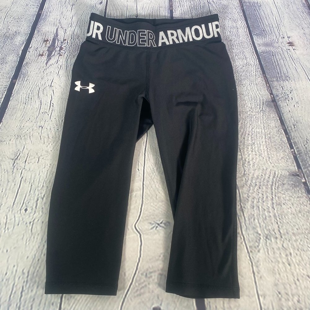 Under Armour HeatGear Capri Leggings - Picture 2 of 5